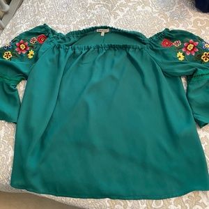 Off the shoulder shirt